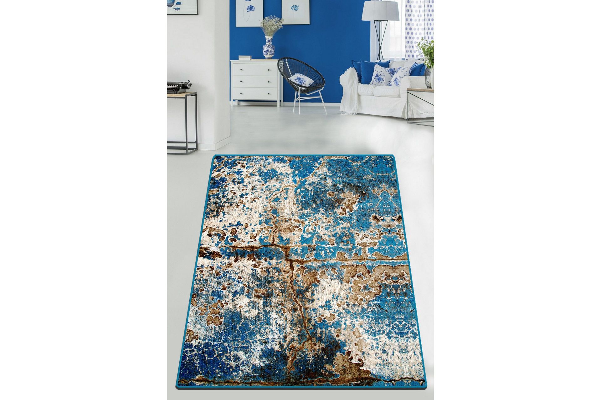 Nirutma Gångmatta 150x300 cm Rektangulär - Flerfärgad — Chilli
