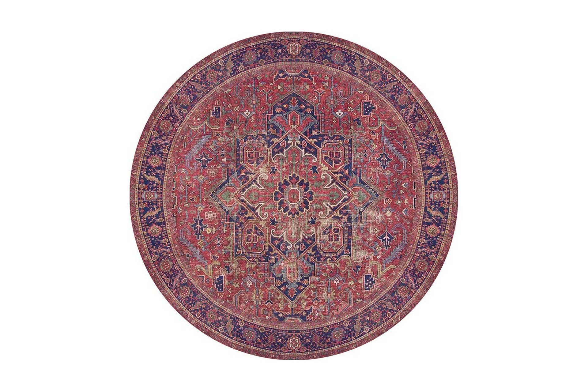 Artloop Matta 150 cm Rund - Multifärgad (Art.nr 1193830) — Chilli