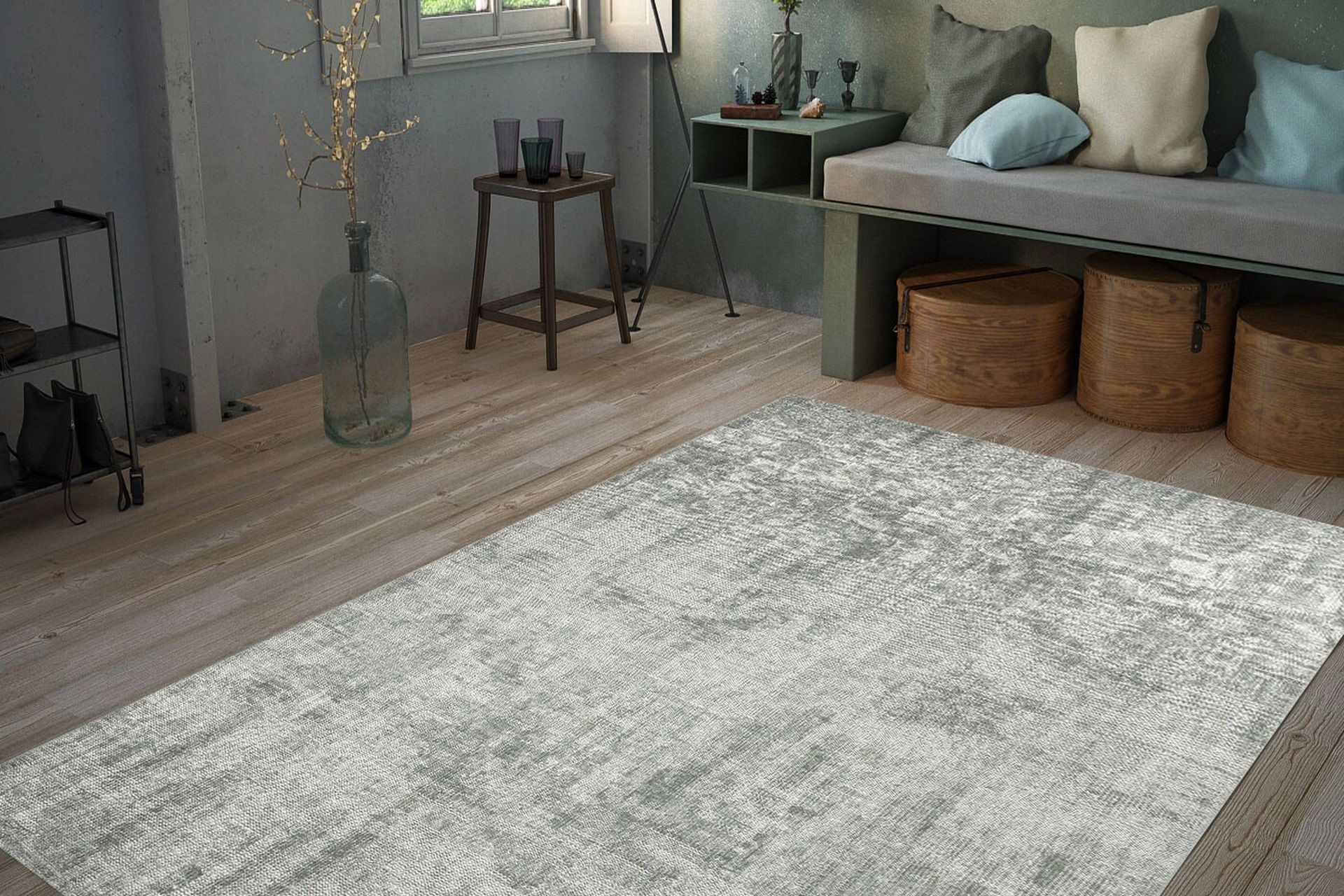 Artloop Matta 150x230 cm - Multifärgad (Art.nr 1192479) — Chilli