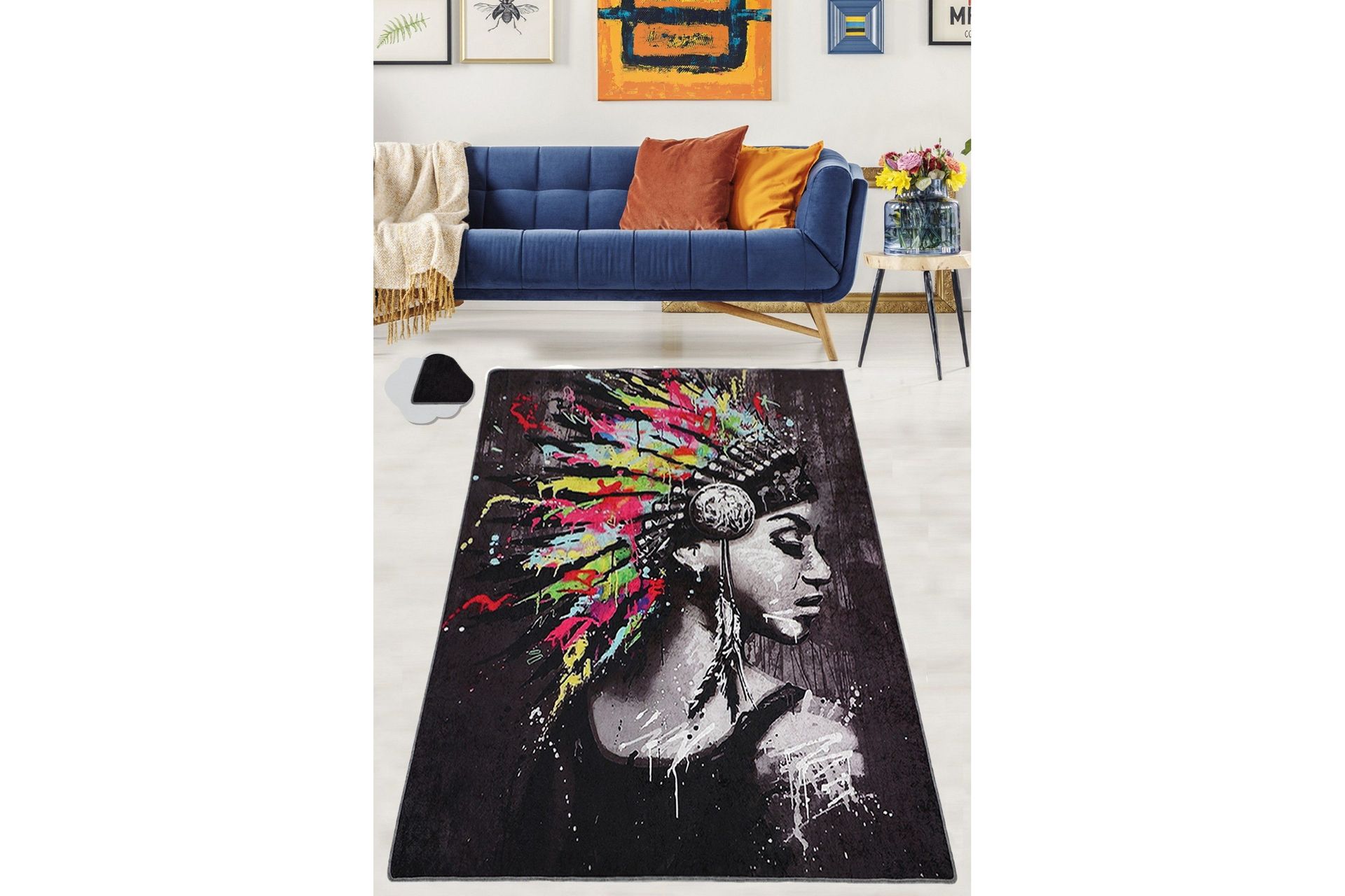 Chilai Matta 150x240 cm - Multifärgad (Art.nr 1196719) — Chilli