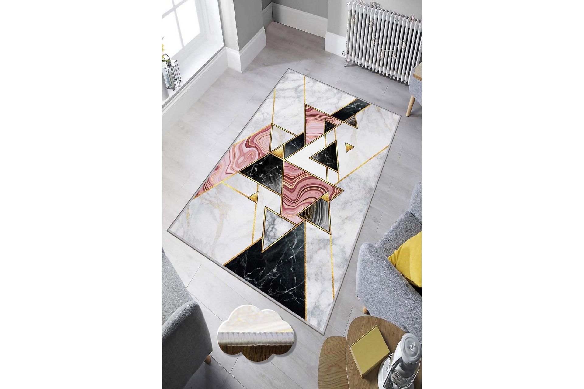 Homefesto Matta 100x150 cm - Multifärgad (Art.nr 1192974) — Chilli