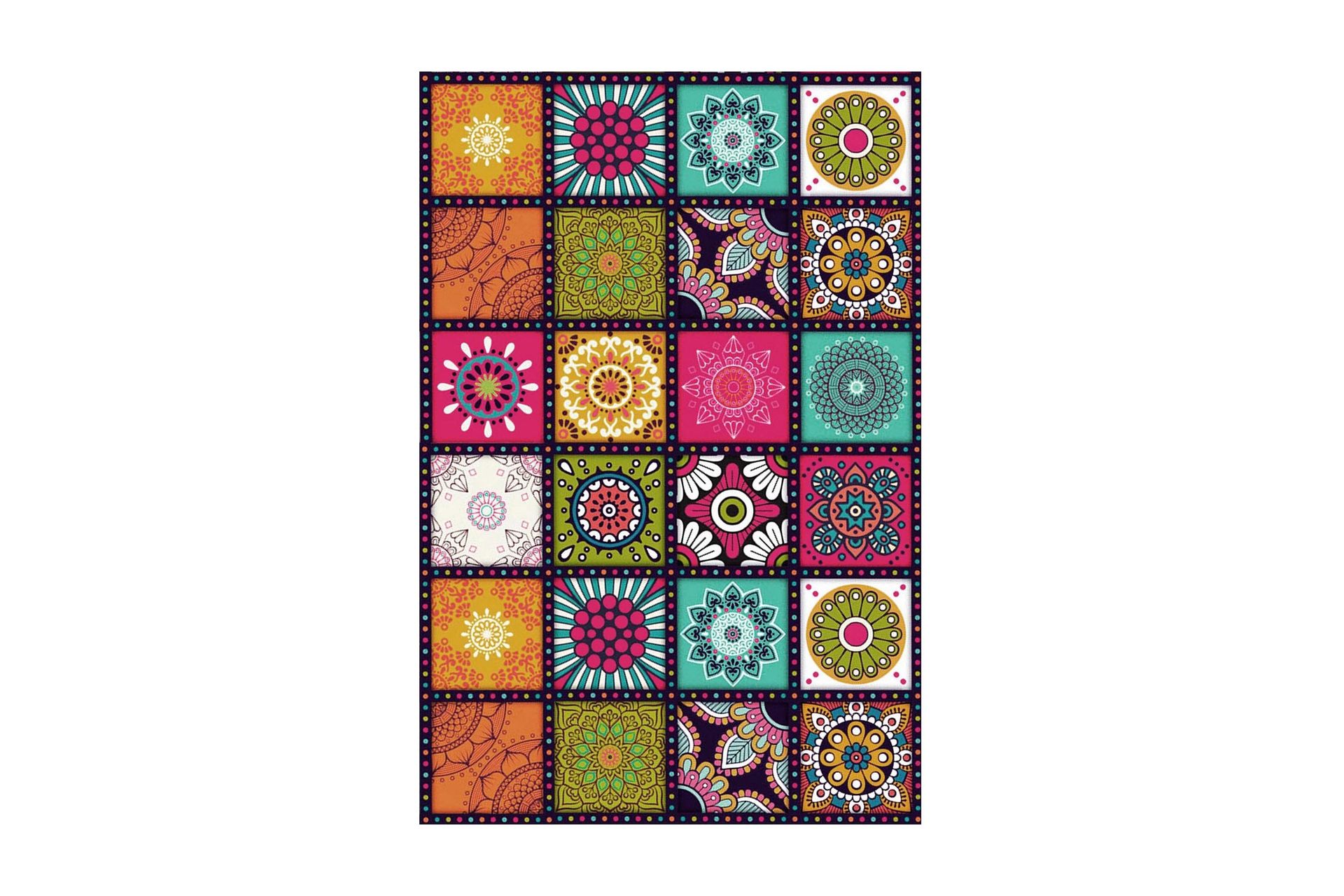 Homefesto Matta 100x300 cm - Multifärgad (Art.nr 1186056) — Chilli