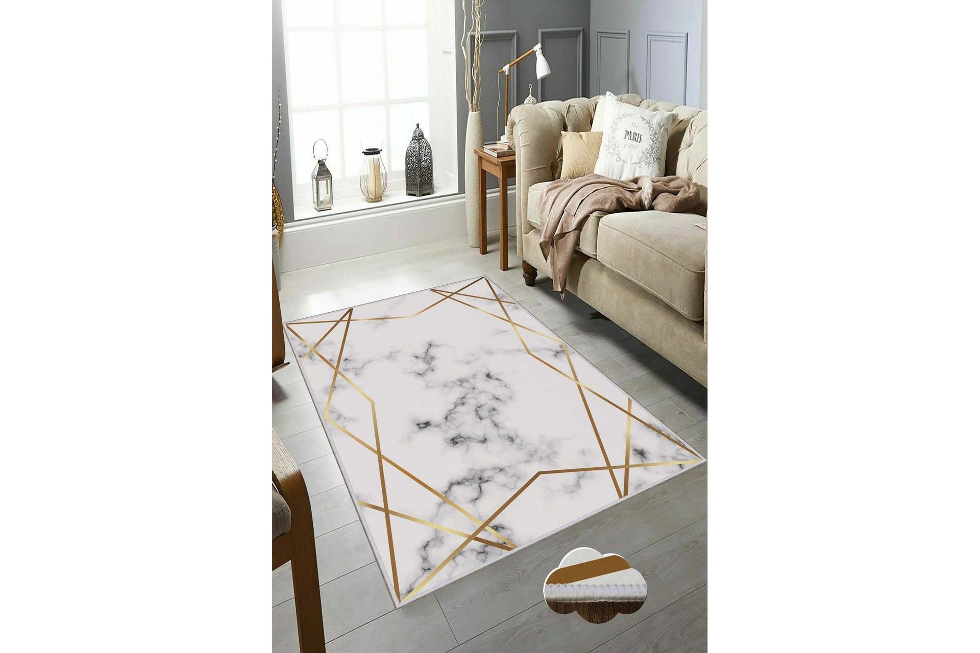 Homefesto Matta 120x180 cm - Multifärgad (Art.nr 1186217) — Chilli