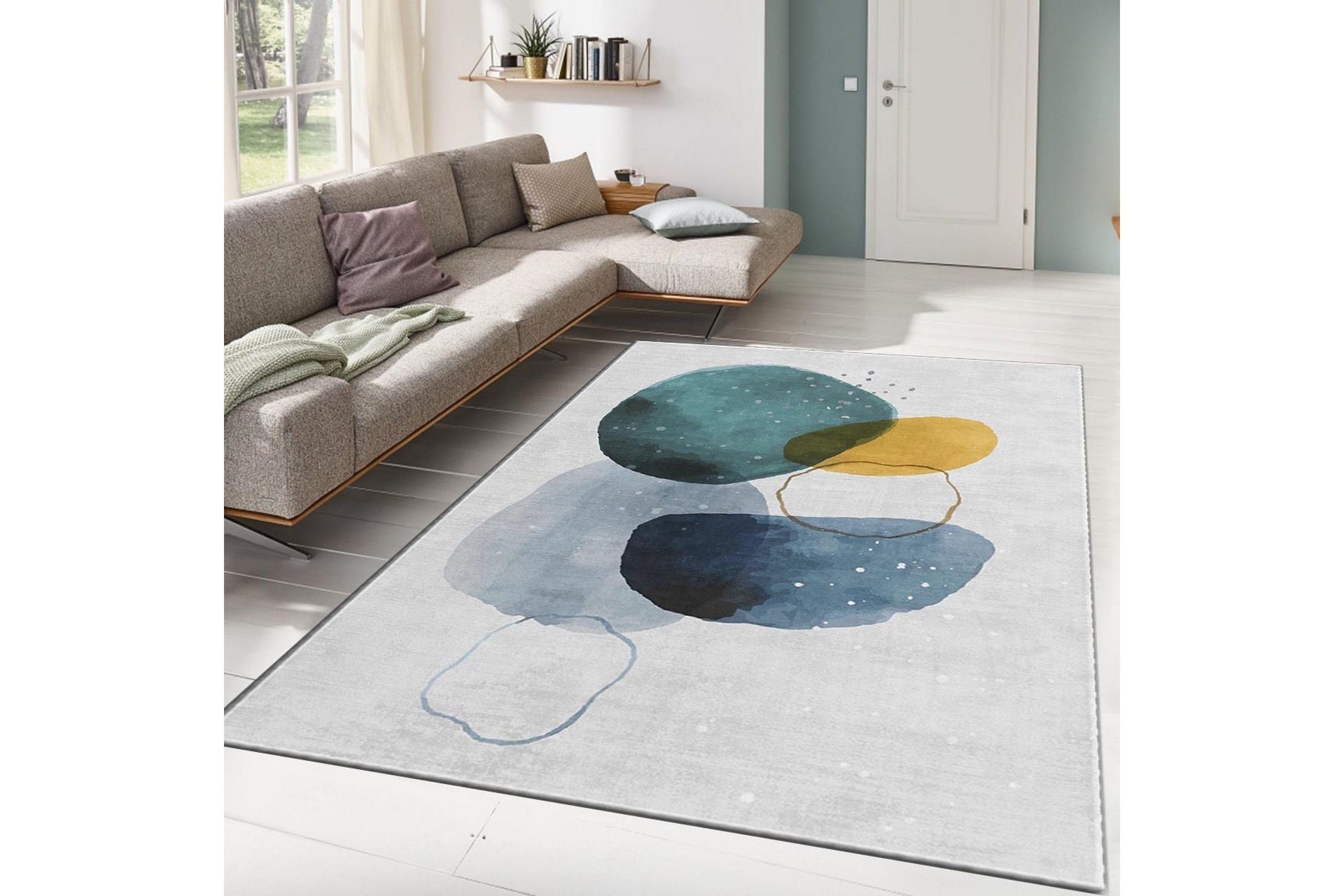 Noore Wiltonmatta 100x180 cm Rektangulär - Flerfärgad — Chilli