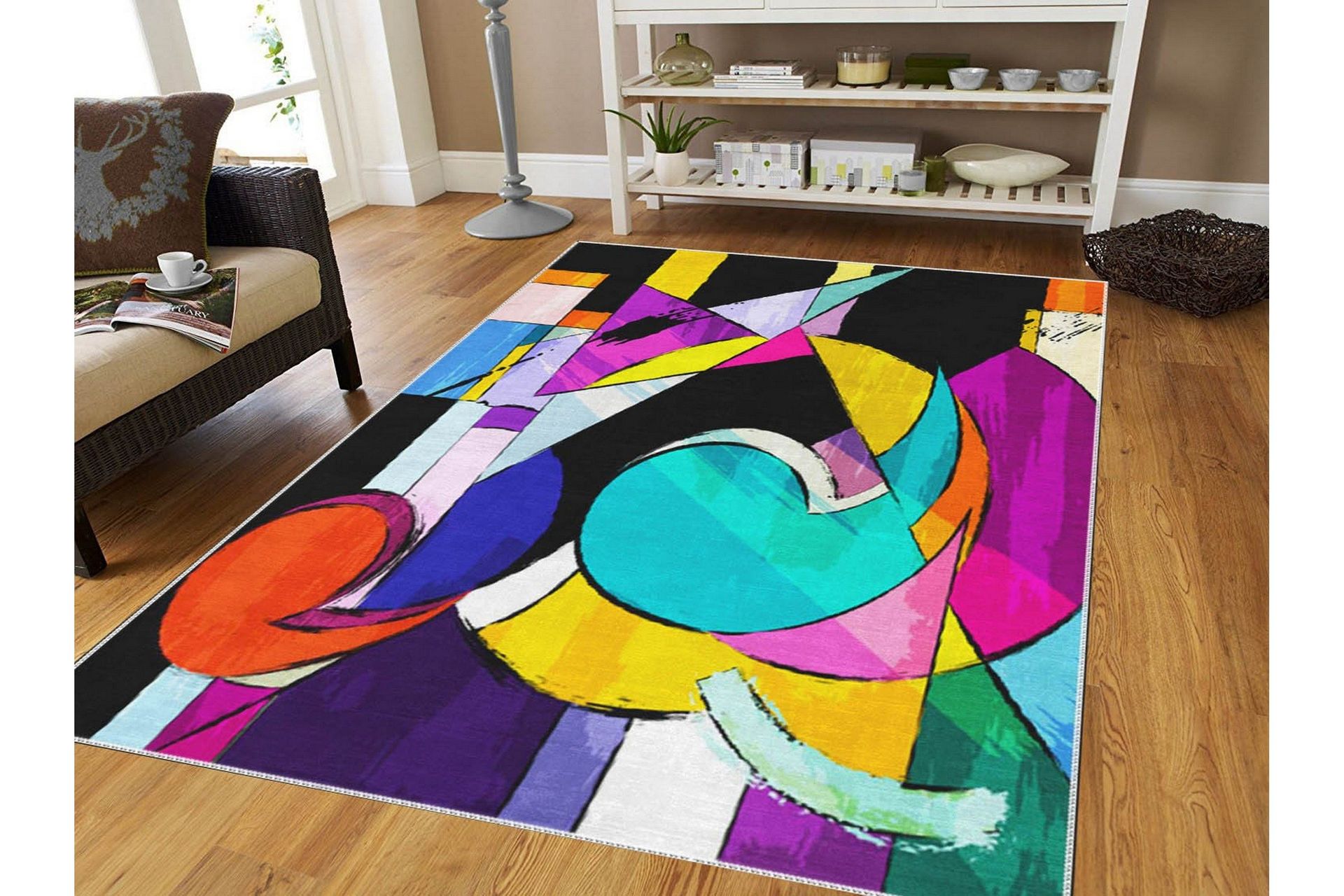Noorjaha Wiltonmatta 140x220 cm Rektangulär - Flerfärgad — Chilli