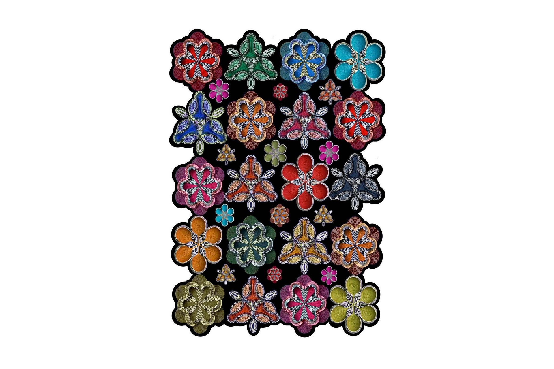 Homefesto Matta 50x80 cm - Multifärgad (Art.nr 1191048) — Chilli