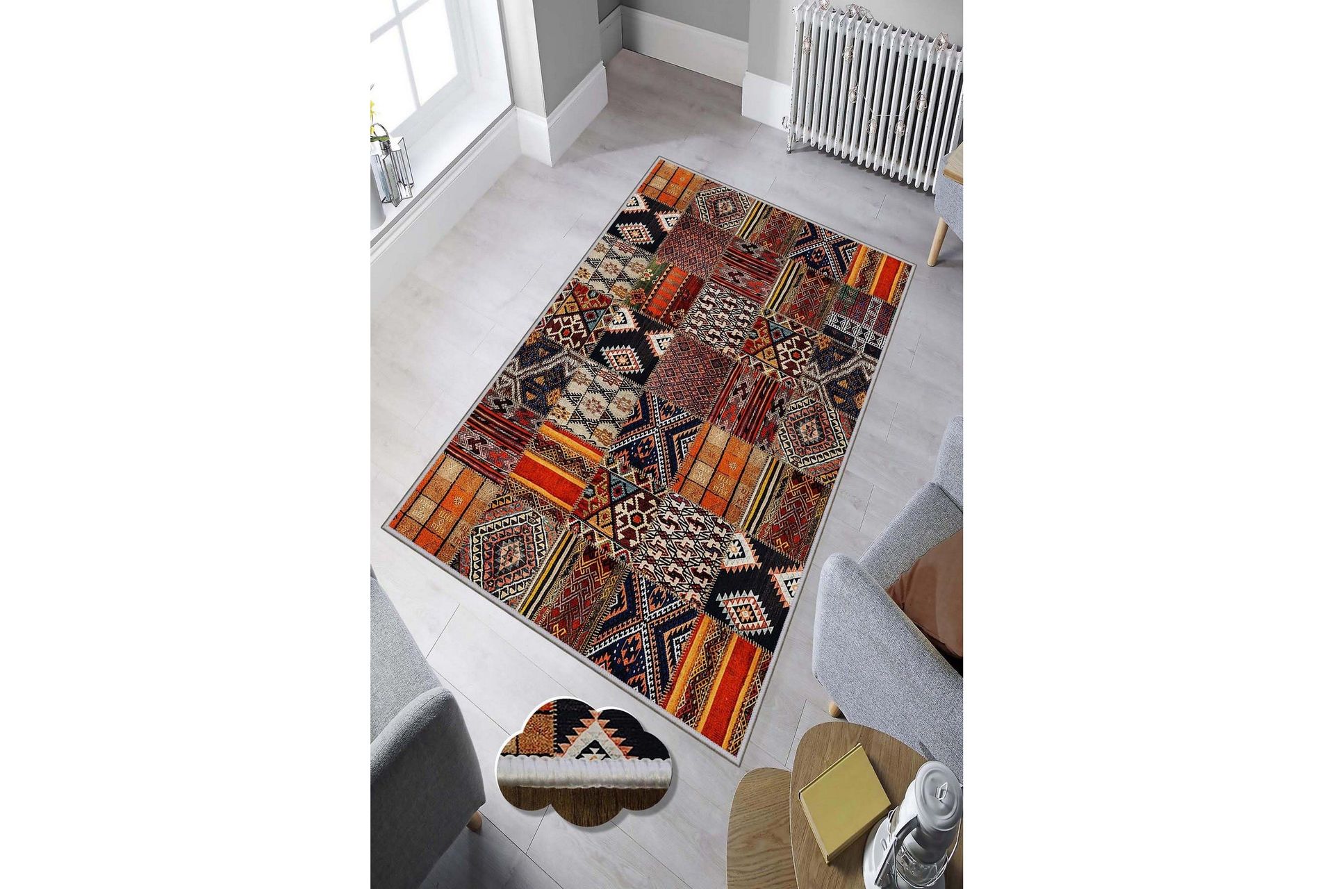 Homefesto Matta 80x120 cm - Multifärgad (Art.nr 1187814) — Chilli
