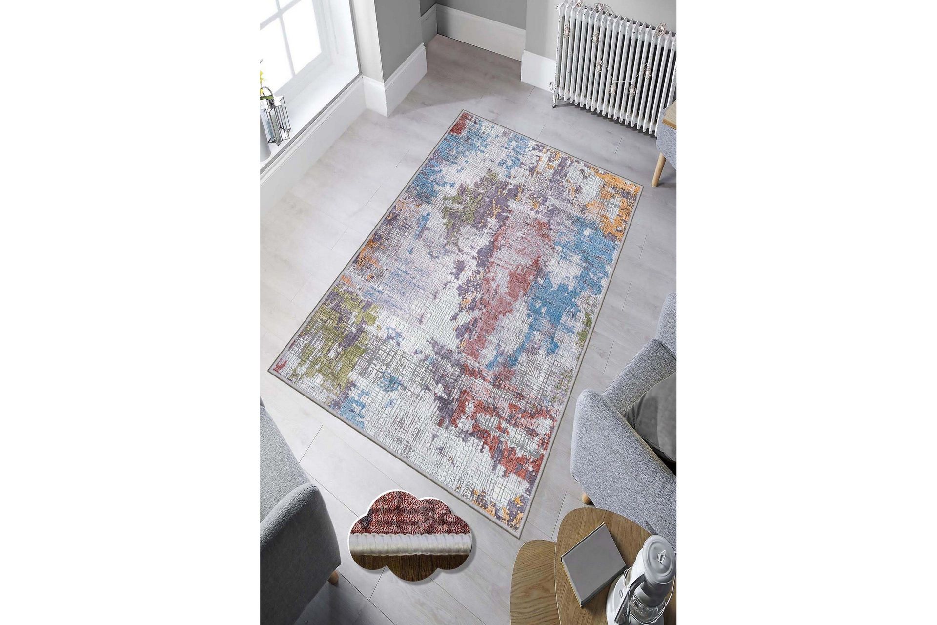 Homefesto Matta 80x150 cm - Multifärgad (Art.nr 1195263) — Chilli