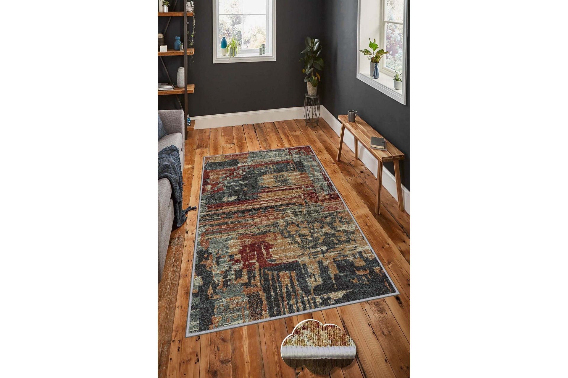 Homefesto Matta 80x150 cm - Multifärgad (Art.nr 1195134) — Chilli