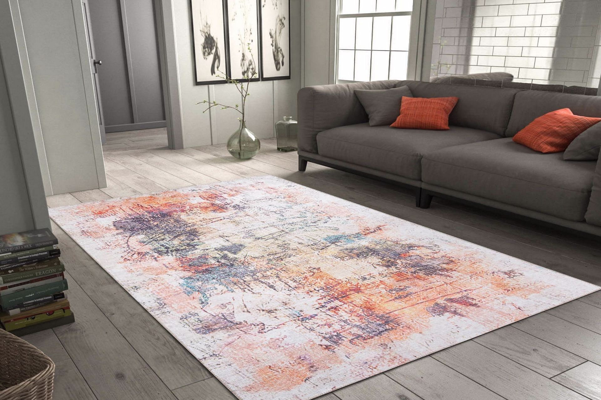 Artloop Matta 210x310 cm - Multifärgad (Art.nr 1189222) — Chilli