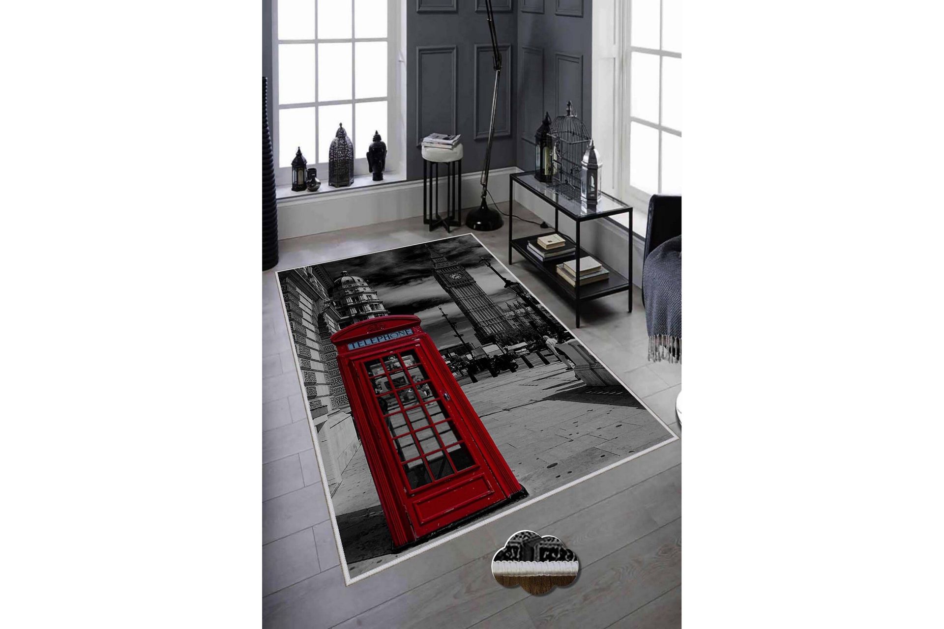 Homefesto Matta 160x230 cm - Multifärgad (Art.nr 1186364) — Chilli
