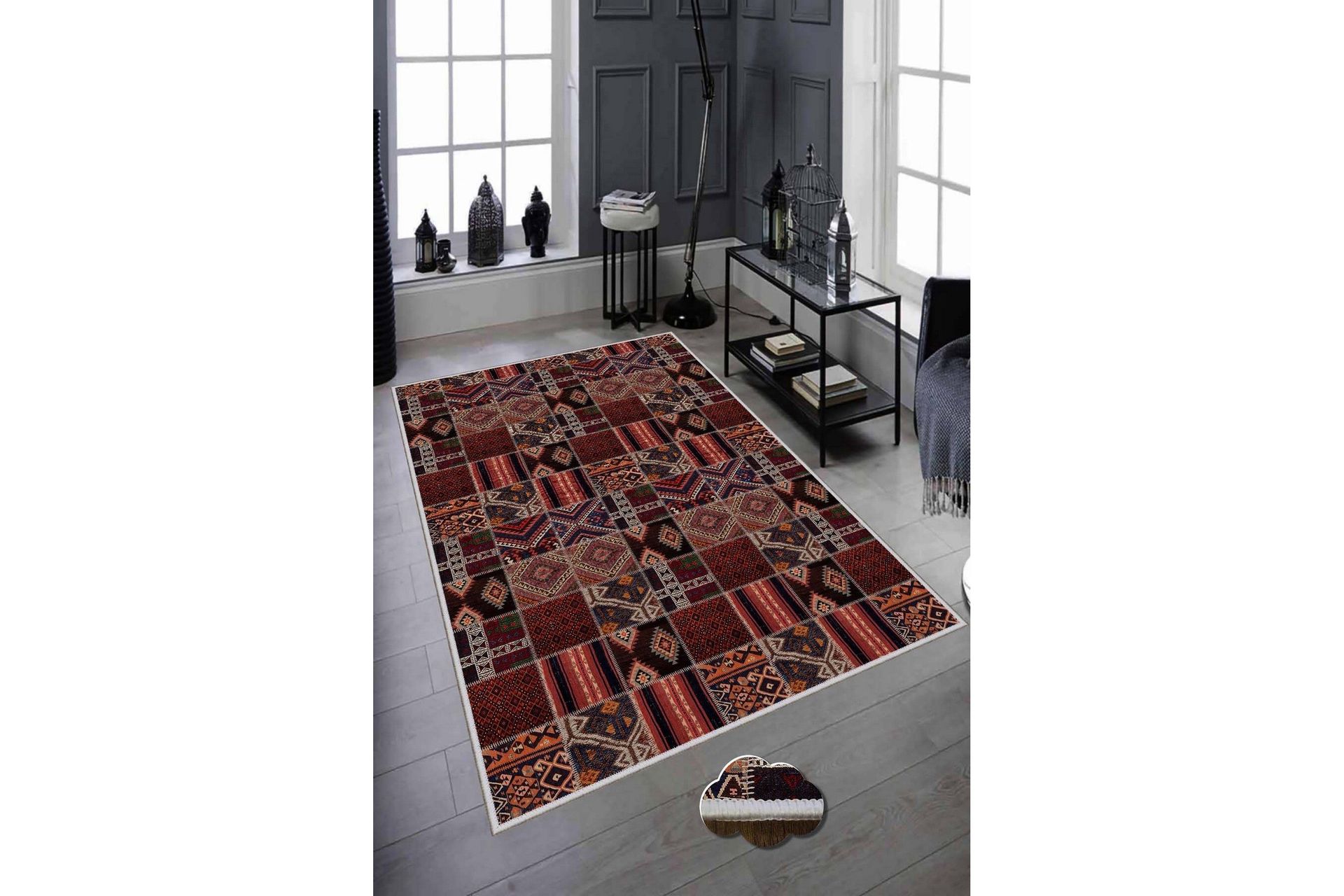 Homefesto Matta 160x230 cm - Multifärgad (Art.nr 1186338) — Chilli