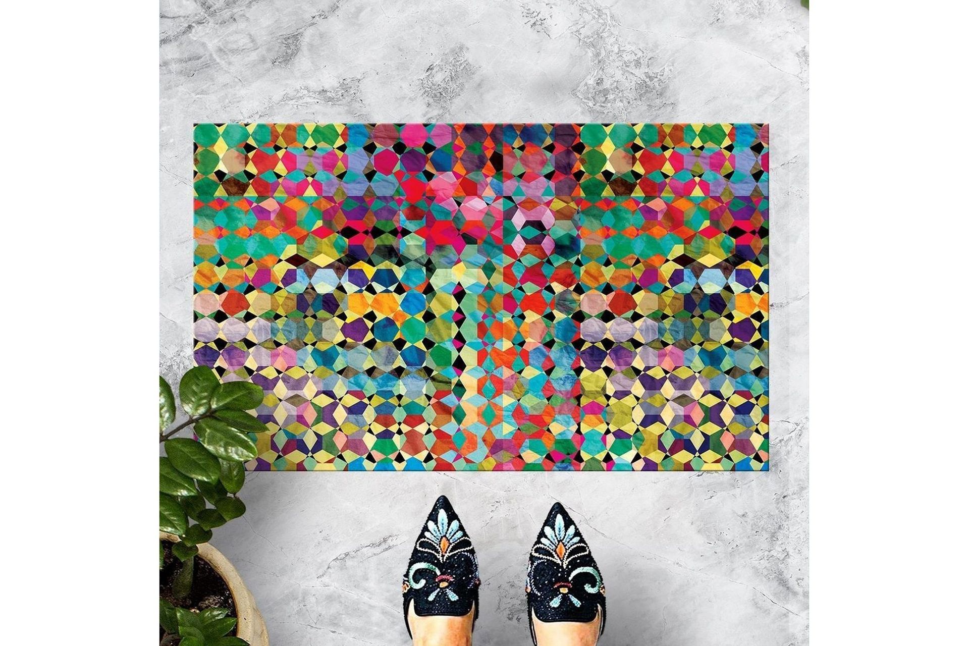 Chilai Dörrmatta 45x70 cm - PVC/Multifärgad (Art.nr 1187819) — Chilli