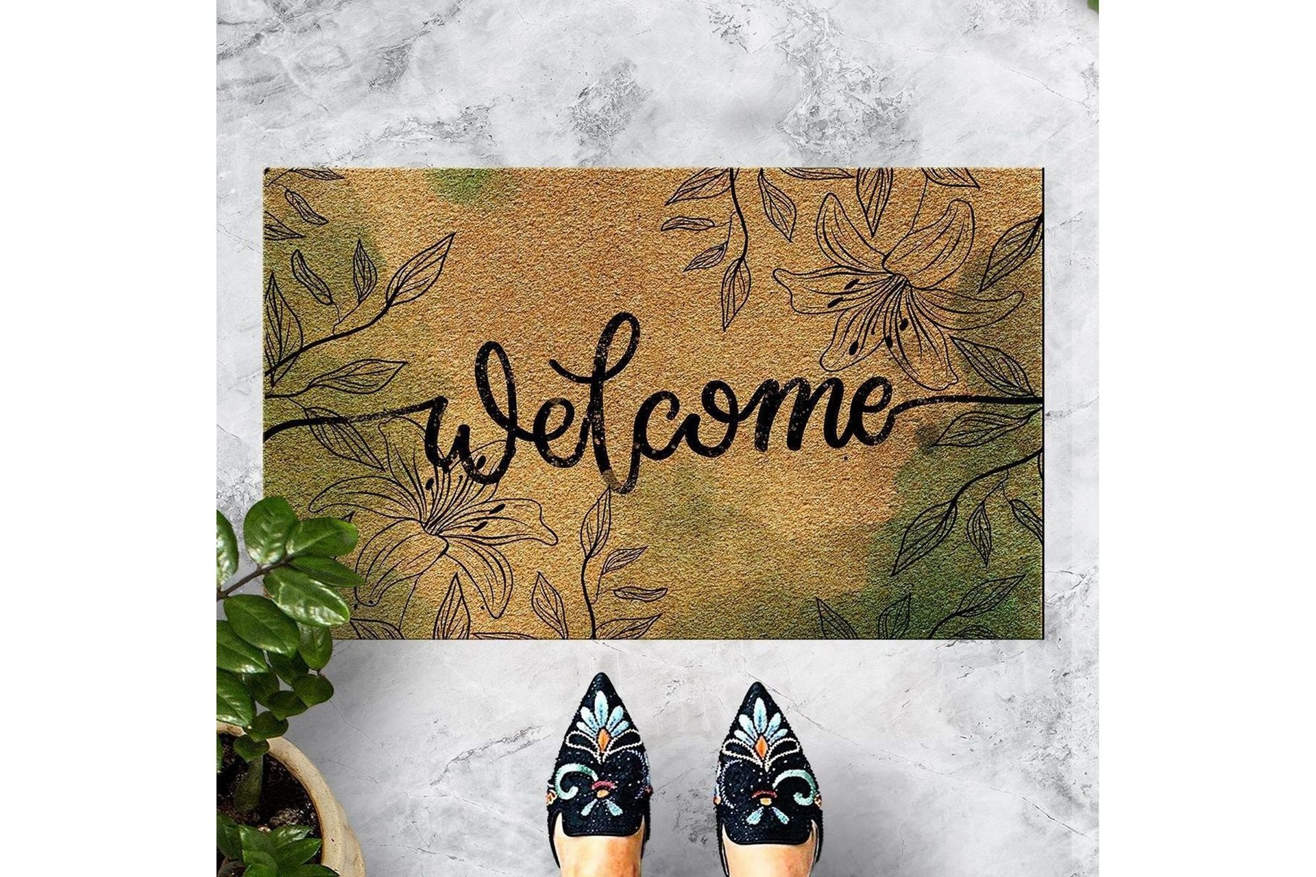 Chilai Dörrmatta 45x70 cm - PVC/Multifärgad (Art.nr 1187405) — Chilli