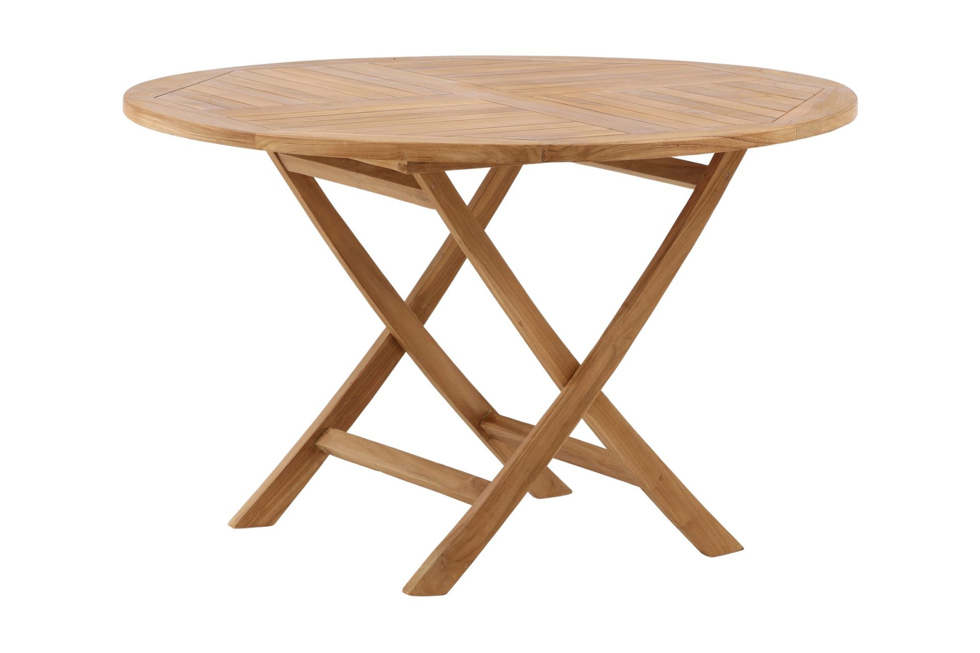 Kenya Matbord Utomhus Rund Ø120 cm - Beige — Venture Home